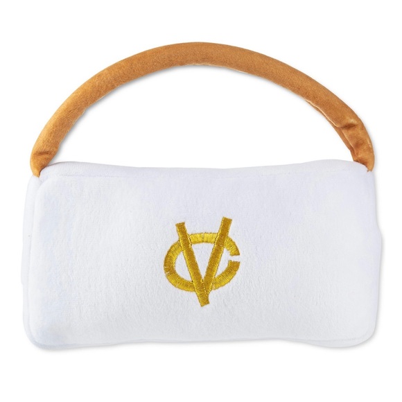 NWT Haute Diggity Dog White Chewy Vuiton Purse Toy - Picture 2 of 2